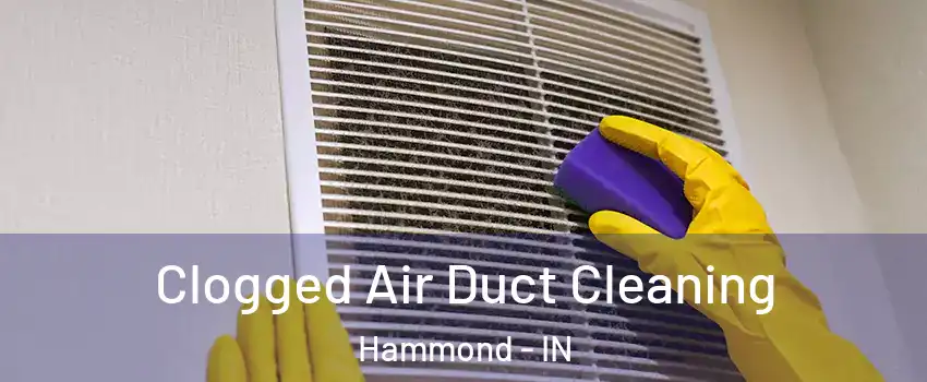  Clogged Air Duct Cleaning Hammond - IN