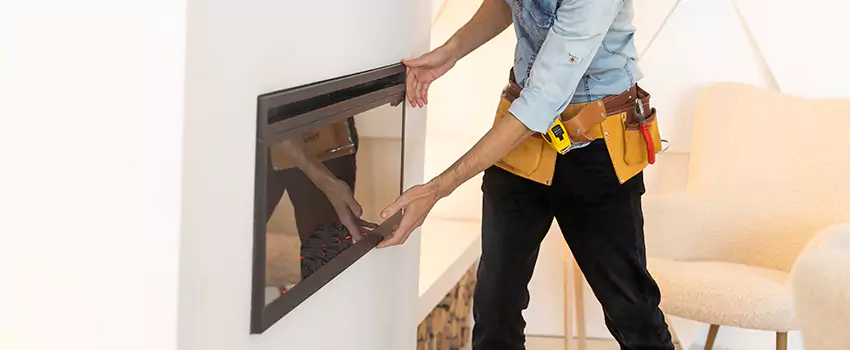 Metal Fireplace Installation in Hammond, Indiana