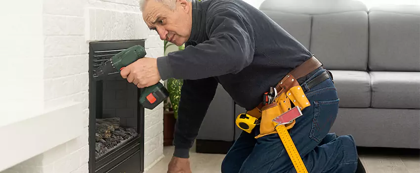 New Indoor Fireplace Installation in Hammond, Indiana