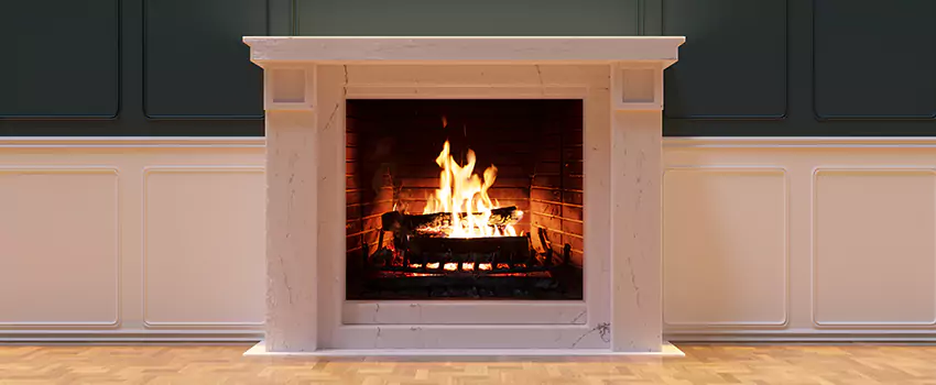 Open Flame Wood-Burning Fireplace Installation Services in Hammond, Indiana