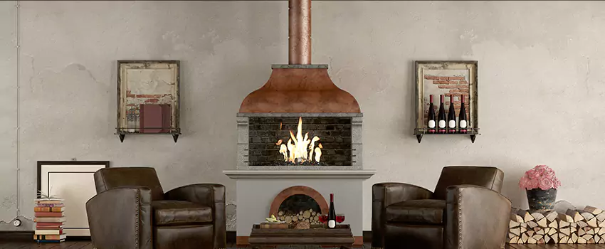 Thelin Hearth Products Providence Pellet Insert Fireplace Installation in Hammond, IN