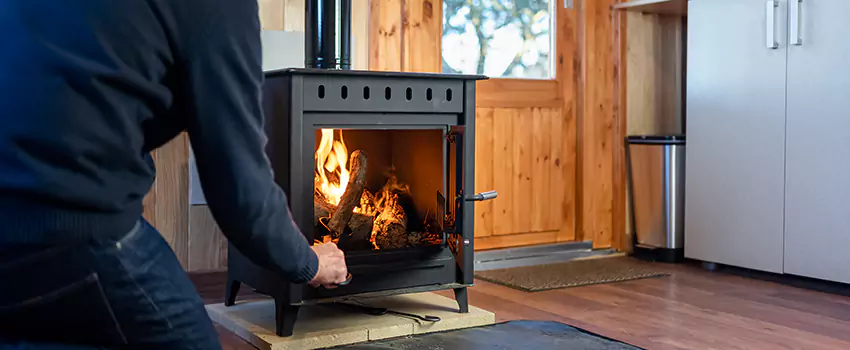 Open Hearth Wood Fireplace Installation in Hammond, IN