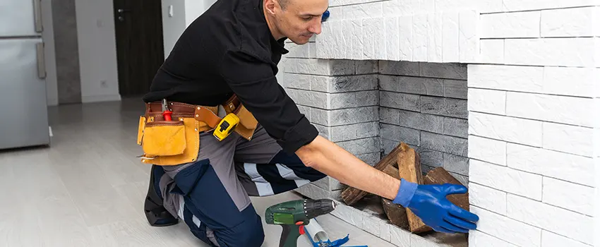 Fireplace Damaged Damper Frame Repair Services in Hammond, Indiana