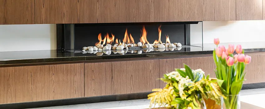 Double-height Fireplace Design Refurbishment in Hammond, Indiana